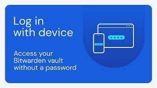 How to access your Bitwarden vault without a password [upl. by Ynaoj]