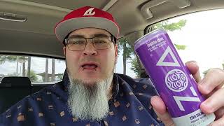 Zoa  Frosted Grape Energy Drink Review [upl. by Claudy]