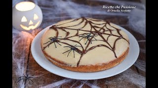 Torta ragnatela di Halloween senza glutine  Ricette che Passione [upl. by Eirhtug]