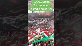 1000000 de Tricolores no estádio em 2024 fluminense [upl. by Ailadi]