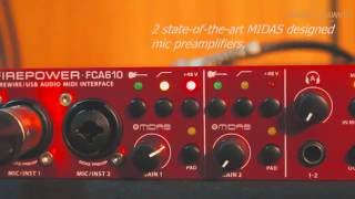 Review  Behringer FCA610 audio interface thai sound by Wat MOS [upl. by Thorman]