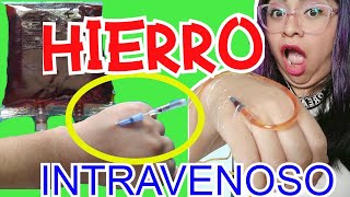 🌟COMO preparar y administrar HIERRO INTRAVENOSO 🌟 ✨CÓMO se APLICA el HIERRO ENDOVENOSO ✨ [upl. by Ahseym]