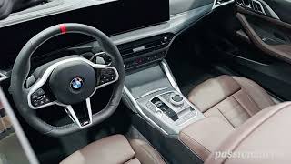 Stylish New BMW M440i xDrive Convertible in Mineral White color 8K Walkaround Video [upl. by Netfa477]