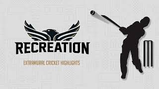 Extramural Cricket Highlights 2324 [upl. by Allix]