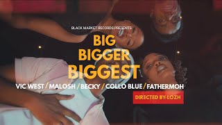 Vic West  Big Bigger Biggest ft Malosh Beckyy Colloblue amp Fathermoh Official Music Video [upl. by Akimrehs723]