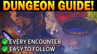 Destiny 2 Complete GRASP OF AVARICE Dungeon Guide [upl. by Tippets]