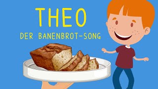 Rolf Zuckowski  Theo  Der BananenbrotSong Lyric Video [upl. by Siegfried]