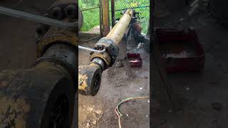 Excavator Repair excavator automobile machine cat how welding toolsrestoration shorts diy [upl. by Bainter]