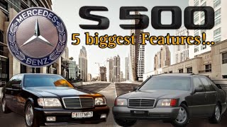 W140 MercedesBenz Legendary 5 Biggest Features Review [upl. by Giarc]