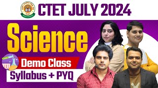 CTET 7 JULY 2024 SCIENCE DEMO by Sachin Academy live 3pm [upl. by Elleirol510]