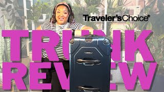 Travelers Choice Trunk Review Is The 103Liter Behemoth the Ultimate Checked Bag for Overpackers [upl. by Mae374]