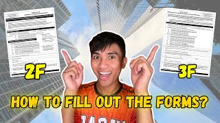 HOW TO FILL OUT FORM 2F amp 3F  NCLEX NYSED Forms [upl. by Elrak]