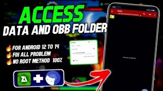 HOW TO FIX Access is denied in ZArchiver How to OpenAccess Android data amp obb in Android 2024 [upl. by Oinotnaocram950]