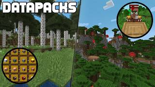 5 Datapacks for Minecraft 121 [upl. by Madai739]