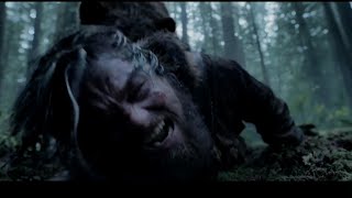 Leonard DiCaprio Bear attack scene  Movie  The Revenant  Best Movie Scene [upl. by Eelyab]