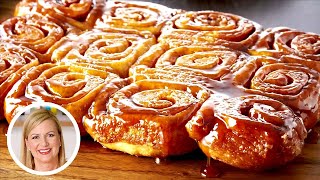 Professional Baker Teaches You How To Make CINNAMON BUNS [upl. by Pinchas]