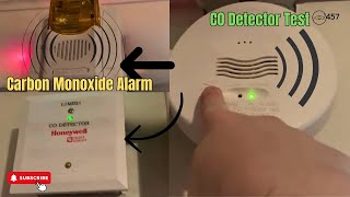 CO Detector Alarm Test 3 FireAlarmFriday [upl. by Atikihs204]