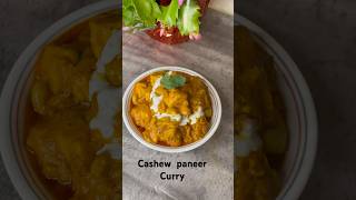 Kaju Paneer Curry😋 [upl. by Adnolat]