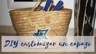 ✄ DIY Cómo customizar un Capazo [upl. by Mochun]