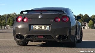 Nissan GTR R35 Milltek Non Resonated Exhaust Sound [upl. by Shae]