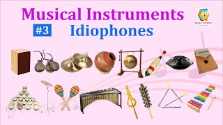 Idiophones 16 Musical Instruments Names with Pictures amp Sounds  Ethnographic Classification [upl. by Harras]