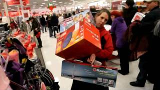 Black Friday shoppers go crazy in Utah [upl. by Earej215]