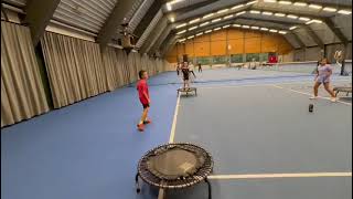 Fysieke training voor 359tennis by Judyjump [upl. by Bentley]