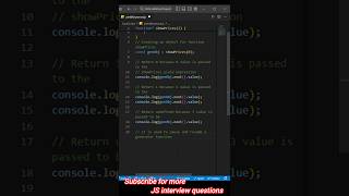 Syntax of quotyieldquot keyword in JavaScript DeveloperSamarsekhar javascript coding script [upl. by Semyaj893]