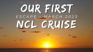 Our First NCL Cruise March 2023 on the Escape [upl. by Towroy]