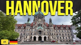 Hannover Germany Walking Tour  Hannover City Center  Walking Tour 4k Germany hannover germancity [upl. by Eceerehs]