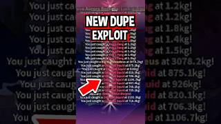 New DUPLICATION EXPLOIT in Roblox Fisch [upl. by Hoppe]