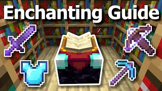 The Ultimate Minecraft 120 Enchanting Guide  Anvil Enchants Explained Enchantment Table amp More [upl. by Saoj]