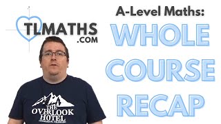 ALevel Maths WHOLE COURSE RECAP [upl. by Rochella]