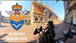 120 Jaar KNMV Haarlem  Assen met 120 Jaar KNMVvlag [upl. by Aneehsat]