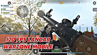 AKHIRNYA WARZONE MOBILE BISA 120FPS DI ANDROID WARZONE MOBILE UPDATE GRAPHIC ULTRA HD [upl. by Agarhs]