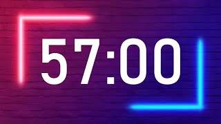 57 Minute Timer Countdown ⏰ [upl. by Shoemaker]