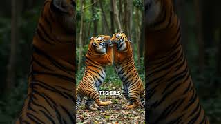 The Secret Behind Tiger Stripes Tigers Wildlife Nature AnimalBehavior Conservation [upl. by Ennovyahs241]