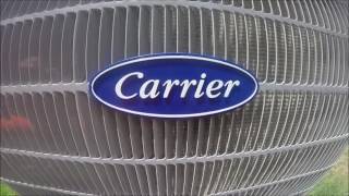 2016 Carrier Performance Series 25 ton Central Air Conditioner Running [upl. by Melisenda]