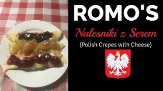 Nalesniki Z Serem Polish Crepes with Cheese [upl. by Platus9]