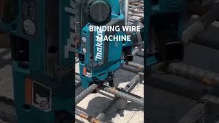 Binding wire tieing machine engineering construction [upl. by Kalila]