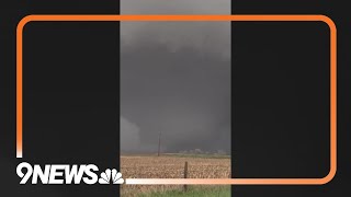 Minden Iowa suffers devastating tornado in Pottawattamie County [upl. by Aerdno]