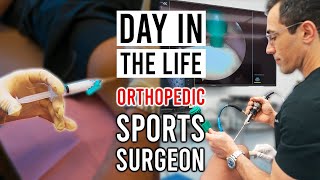 Day in the Life  Orthopedic Sports Surgeon Ep 18 [upl. by Koerlin]