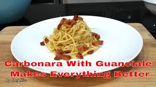 You Wont Believe How Easy And Delicious This Carbonara With Guanciale Is [upl. by Sherborn]