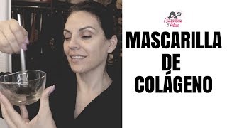 Mascarilla de Colágeno para Piel más Joven  Mujeres 40 años y más [upl. by Beitris246]