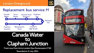 【London Bus 2024】London Overground Replacement bus service M [upl. by Dion]