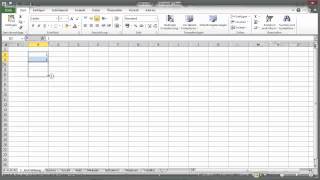 Aufzählung im Excel [upl. by Eicats101]
