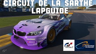 GT7  Circuit De La Sarthe Lapguide  Gr3 [upl. by Atelokin509]