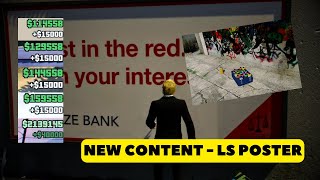 All 5 LS Tags Poster amp Spray Can Locations Guide 🗺️🎨 gta5 gta gtaonline grandtheftauto gtav [upl. by Hilel]