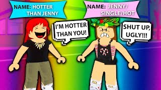 Roasting ONLINE DATERS as a MEAN GIRL in ROBLOX THEY GOT SO MAD  Roblox Funny Moments [upl. by Narahs]