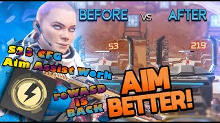 Apex Legends  reWASD Cfg S23  jitter aim Aim assist Work  Full Guide [upl. by Arman398]